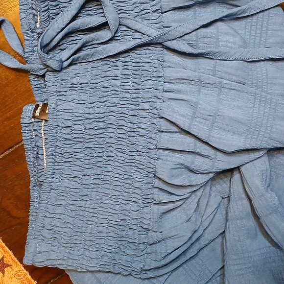 🧡NWOT Blue Maxi Skirt Ankle Length - Picture 4 of 4